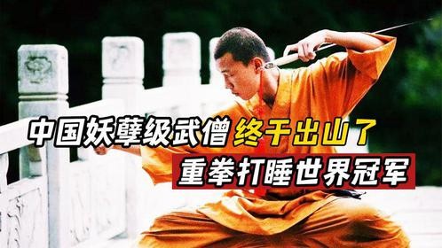 中国妖孽级武僧终于出山了，重拳打睡世界冠军，开场KO伊朗战神