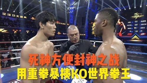 死神方便封神之战，重拳暴揍ko对华不败的世界拳王，简直太强了