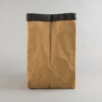 牛皮纸方形环保收纳袋 家居简约实用收纳袋 纸原色