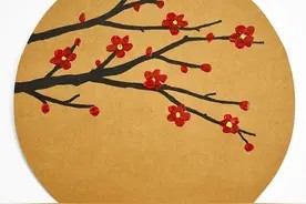 儿童画教程|幼儿手工课程 -- 元旦节的红灯笼图片