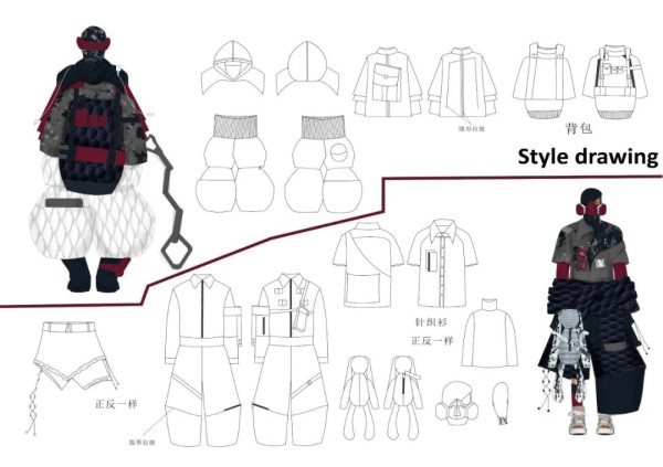 国潮(首届)服饰设计大赛获奖作品展(五)