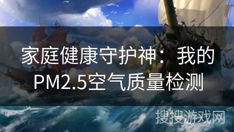 家庭健康守护神：我的PM2.5空气质量检测