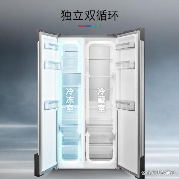 博世630升对开门冰箱：美观实用，智能节能的生活伙伴！-有驾
