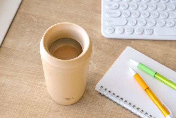 仕事中もリラックス。飲むたびに香り広がる「TOPL」トゥゴータンブラー
