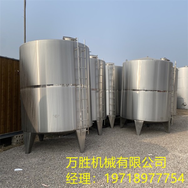 不锈钢储存罐密封罐304食品大型吨储油料啤红白不锈钢酒罐储酒器