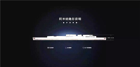 阿米纳隐形音响