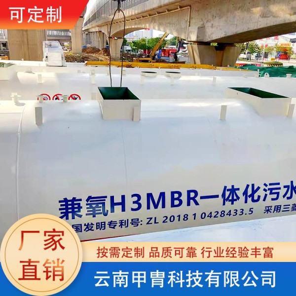 智能五代一体化 农村生活污水处理设备可绿化回用服务保障