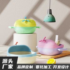 宝宝辅食碗自主进食婴儿碗316不锈钢防摔吸盘碗儿童餐具礼品定制