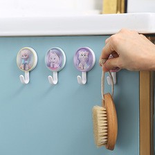 清仓特价创意挂钩粘钩壁挂可爱挂勾浴室墙上门后通用塑料钩子衣钩