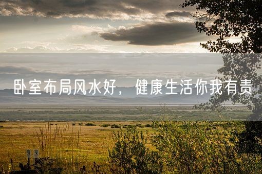 卧室布局风水好，健康生活你我有责(图1)