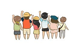 青春聚众遥望远方png元素