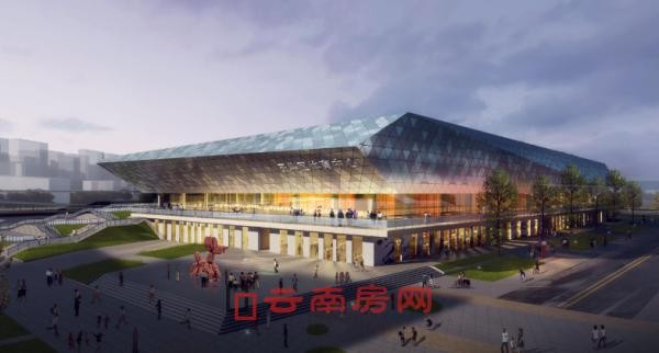 万科城配建体育中心效果图