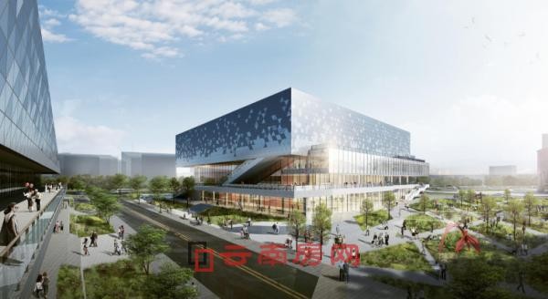 万科城配建五华区文化艺术中心效果图