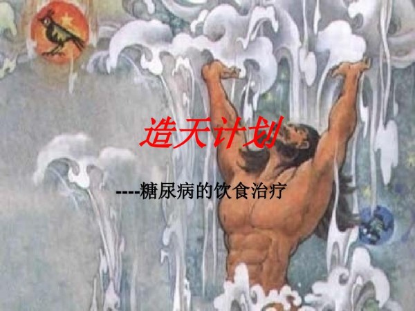 “造天计划”糖尿病的饮食治疗_第1页
