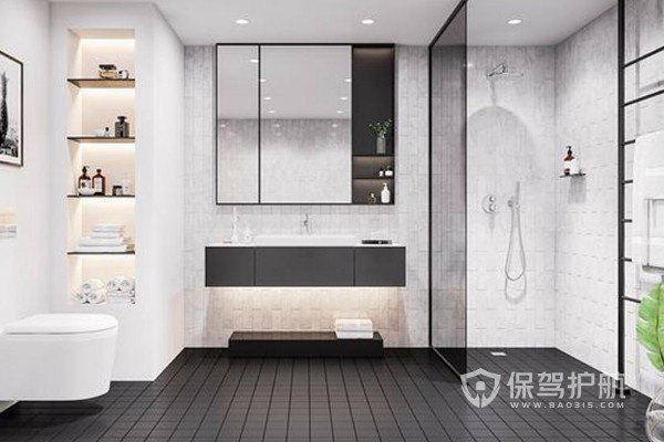 浴室装修效果图-保驾护航装修网
