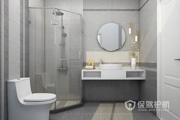 浴室改造效果图-保驾护航装修网