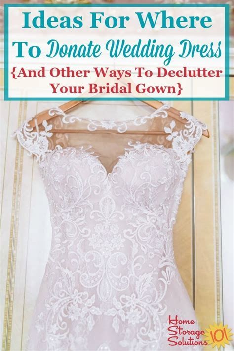 Where to donate vintage wedding dress near me