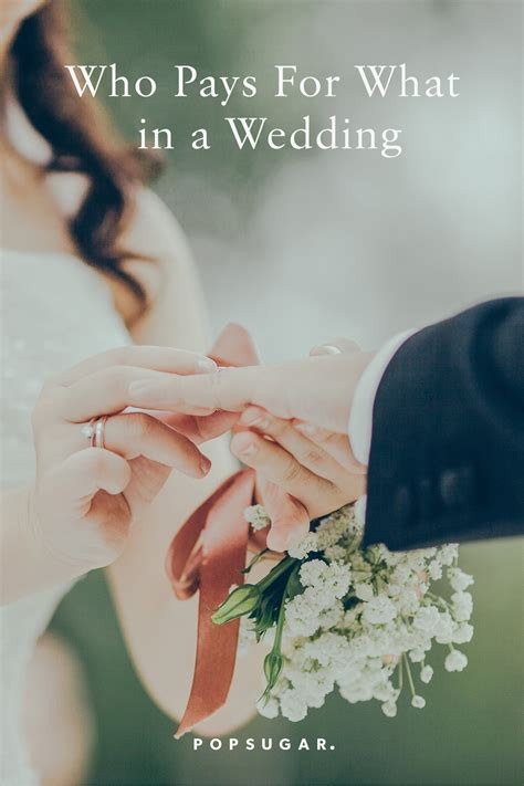 Who pays for the bride's wedding gown?