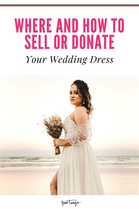 Should I donate or sell my wedding dress? .