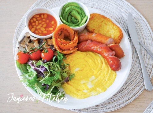 西式主菜美式早餐All Day Breakfast