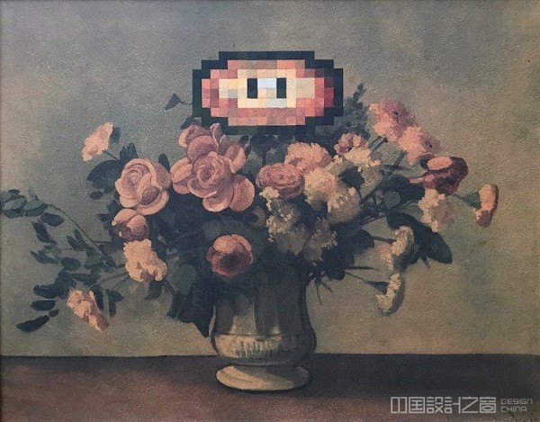 Altered Thrift Store Paintings by Dave Pollot