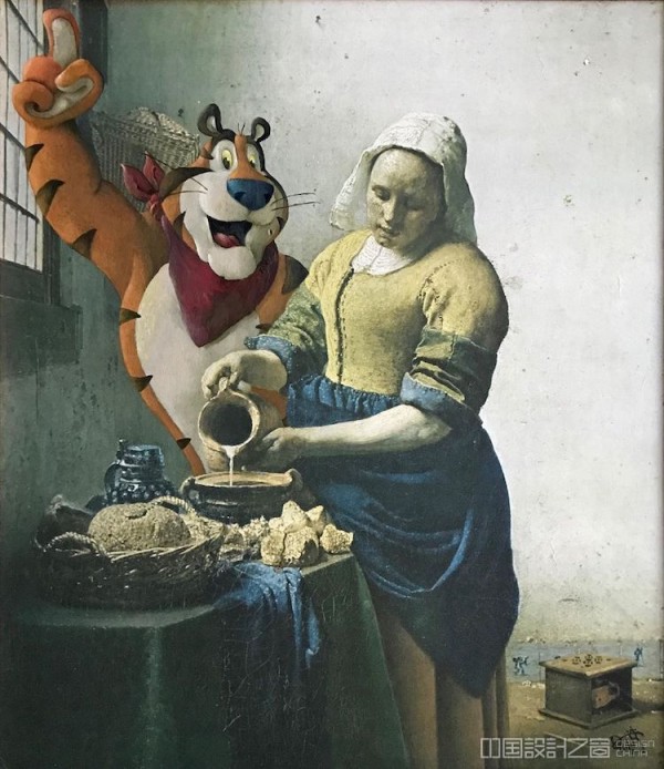 Altered Thrift Store Paintings by Dave Pollot
