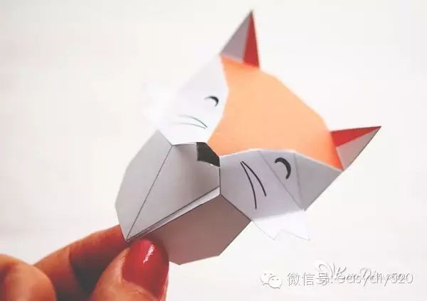 【创意制作】DIY折纸3D立体动物标本装饰画手工制作教程-幼师课件网第8张图片