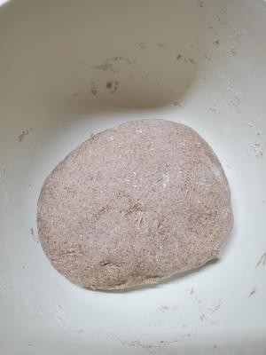 低脂又健康黑全麦馒头的做法 步骤2