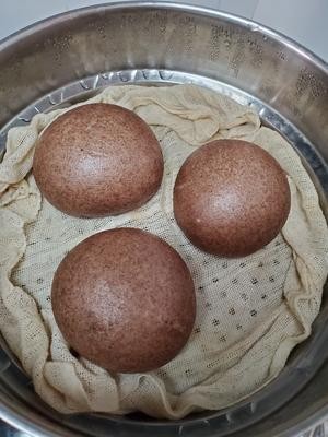 低脂又健康黑全麦馒头的做法 步骤6