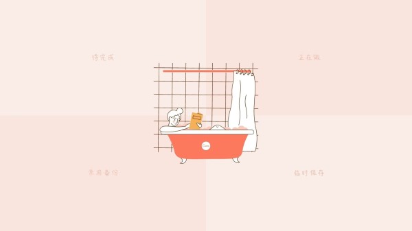 电脑分区壁纸 | 桌面整理速成技巧,换一壁纸居然有这么大的好处?