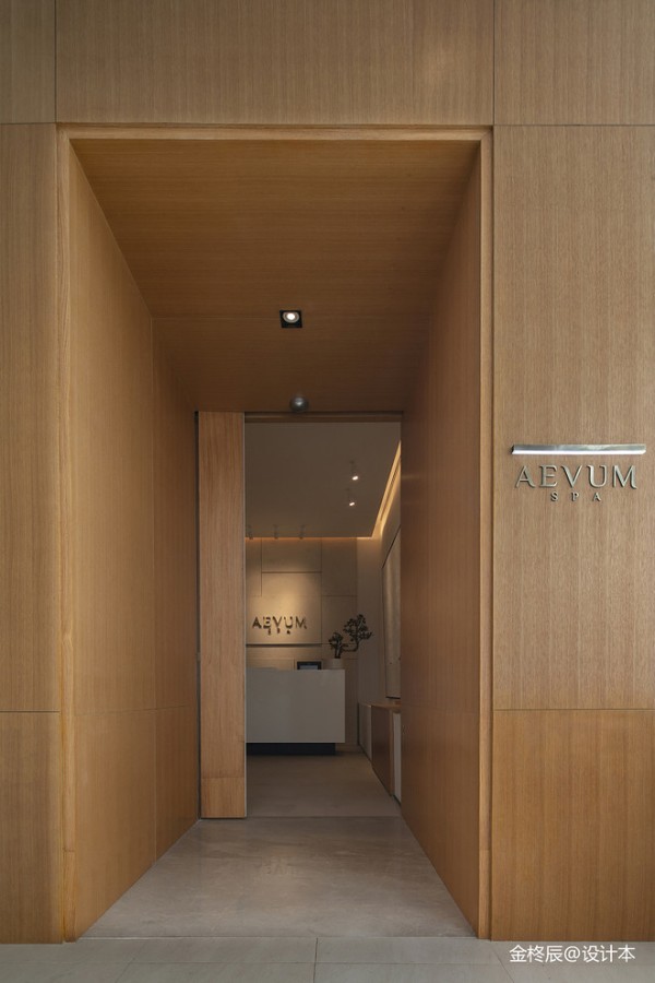 AEVUM Spa小径湾店入口设计