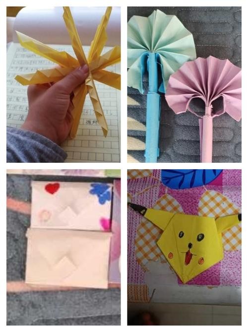 巧手创作 静待花开回里小学三年级趣味折纸综合实践活动
