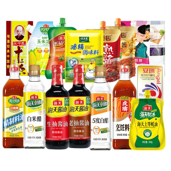 海天 调料组合套装家用（任选3件）