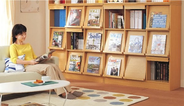 shelving unit 17 Cool and Unconventional Shelving Ideas 