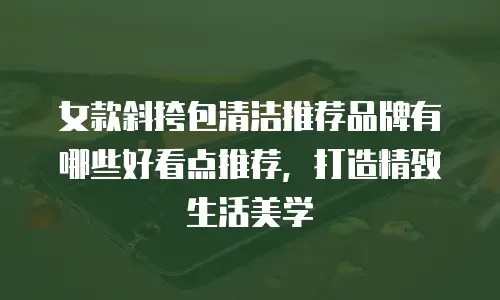 女款斜挎包清洁推荐品牌有哪些好看点推荐，打造精致生活美学