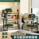 厨房置物架沥水碗架新款碗碟沥碗架家用多功能碗碟刀具筷子收纳架