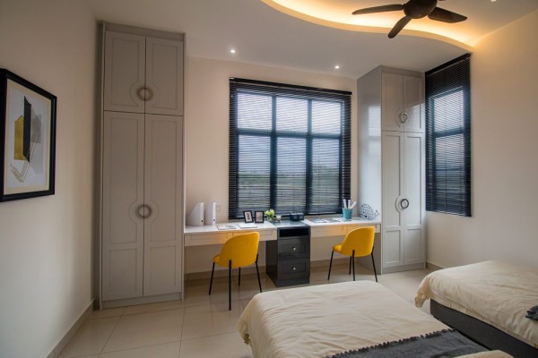 ixora2 bedroom and study space