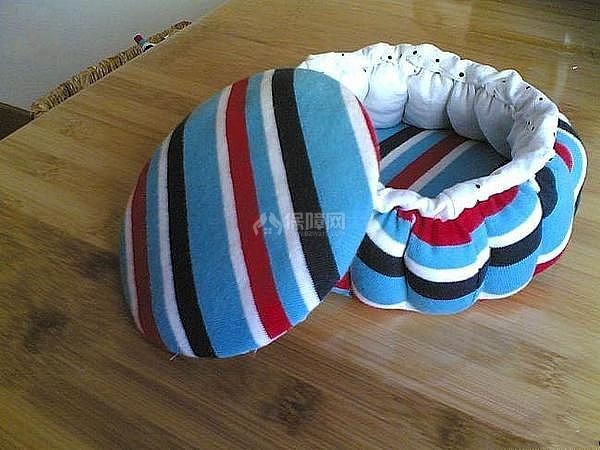 家居DIY:旧衣服改造收纳盒 环保又美观