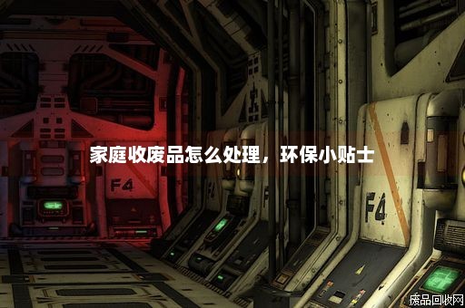 家庭收废品怎么处理，环保小贴士