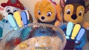 汪汪队玩具故事,狗狗们洗衣服,打扫卫生,喂猫咪