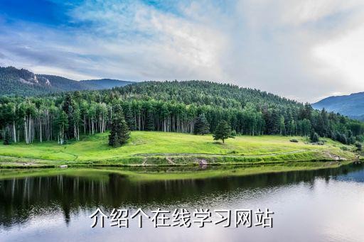 介绍个在线学习网站