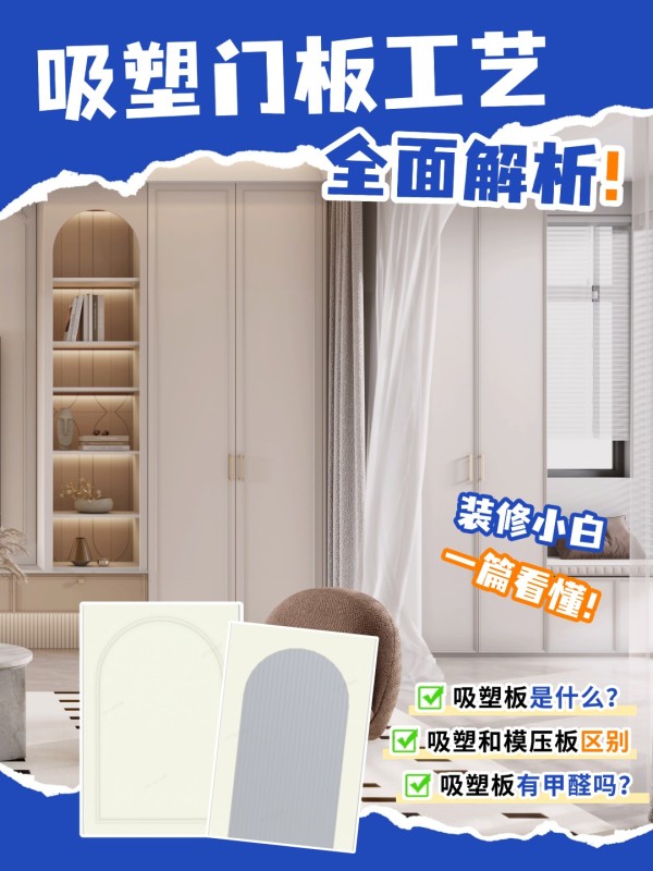 吸塑门板全解析，装修小白也能懂！
