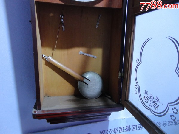 5.60年代555牌黄铜机芯纯机械特大挂钟【古董旧物店】_第3张_7788徽章收藏