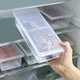 加厚冰箱收纳盒抽屉式食品密封保鲜盒防串味沥水蔬果储物冷冻盒