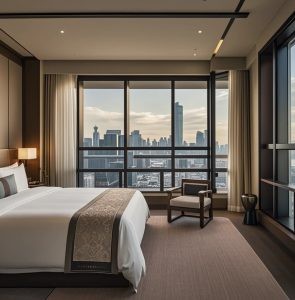 酒店客房设计效果图4542