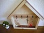 お家型キーフックの手作り方法!鍵をかわいく収納しよう