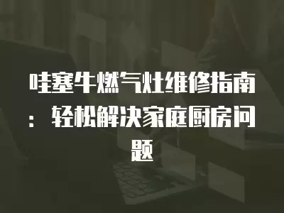 哇塞牛燃气灶维修指南：轻松解决家庭厨房问题