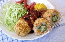 秋葵可乐饼（非油炸，烤箱版）