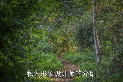 私人形象设计师的介绍