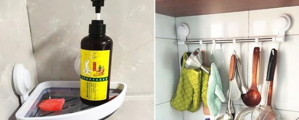有了免钉胶，家里不用像蜂窝煤一样到处都是孔
